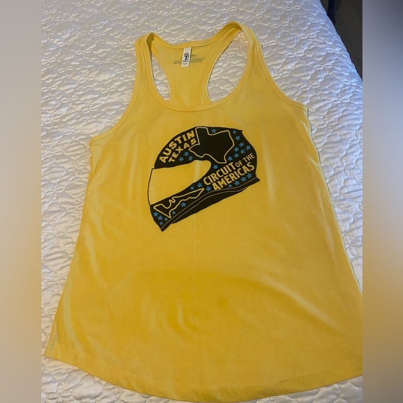 2 Moto GP tank tops by next level. Size XL in red and yellow. Good condition. - Picture 5 of 8